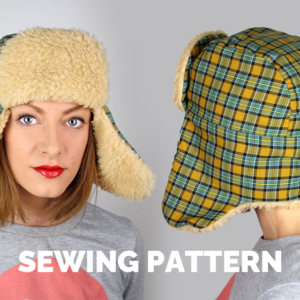 trapper hat sewing pattern bomber